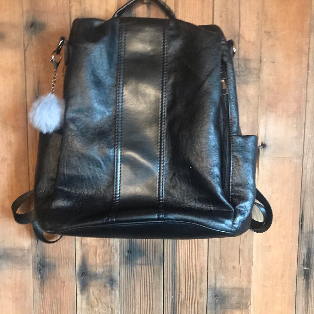 Herald Black Back Pack